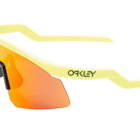 Oakley Men's Hydra Sunglasses in Tennis Ball Yellow/Prizm Ruby