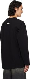 Feng Chen Wang Black Oversized 2in1 T-shirt