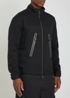 Moncler Grenoble Logo-appliquéd Stretch-jersey Sweatshirt Black