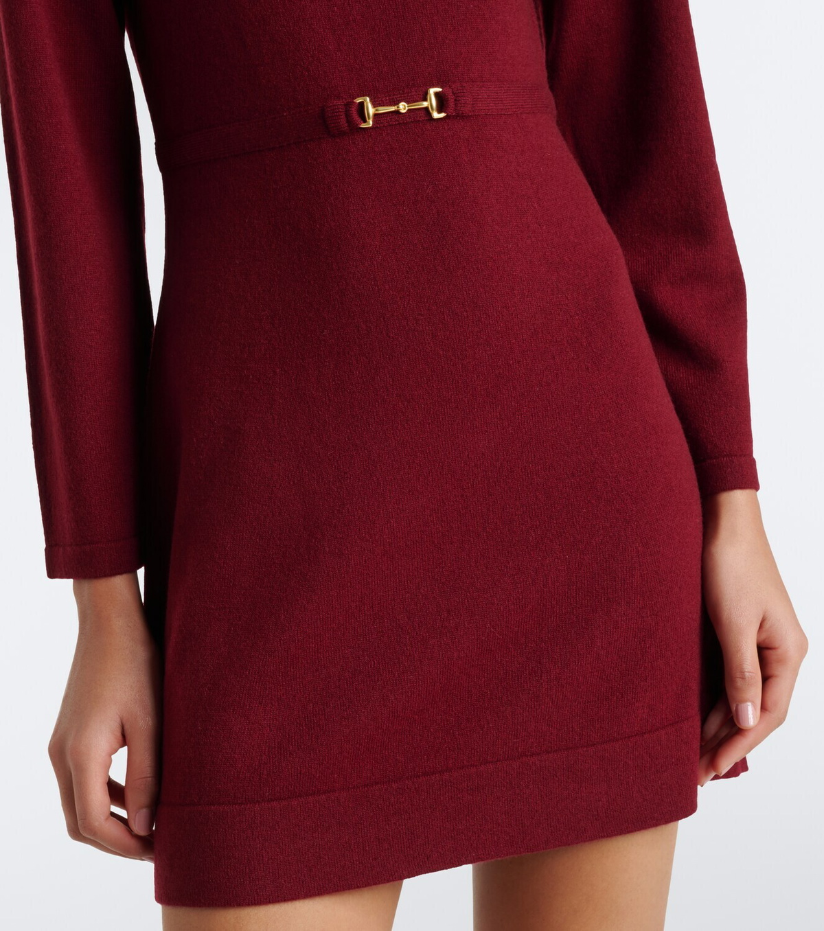Rixo Aly wool and cashmere sweater dress