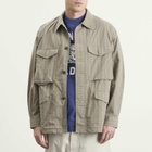 Unlikely Dry Goods Men's M-51 Shirt Jacket in Green Plaids