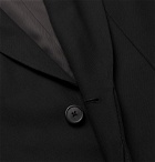 The Row - Leonhard Slim-Fit Shawl-Collar Virgin Wool Overcoat - Black