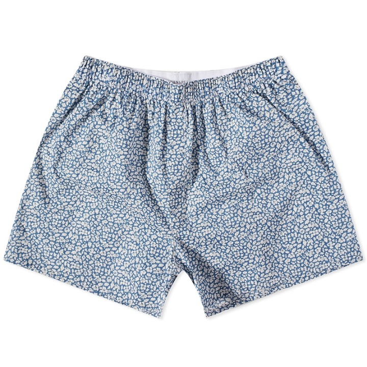 Photo: Sunspel Men's Printed Boxer Short in Liberty Libby Floral