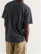 NIKE - ACG Logo-Print Cotton-Jersey T-Shirt - Gray