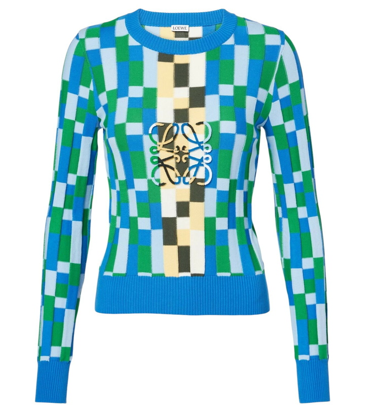 Photo: Loewe Anagram cotton sweater