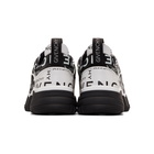 Givenchy Black and White Basse Jaw Sneakers