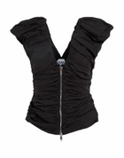 Ganni Womens Top in Black
