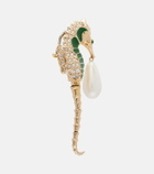 Gucci Embellished clip-on earrings