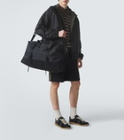 Moncler Leather-trimmed duffel bag