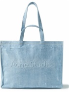 Acne Studios - Logo-Embossed Distressed Denim Tote Bag