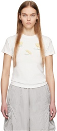 Kijun Off-White Pasta T-Shirt