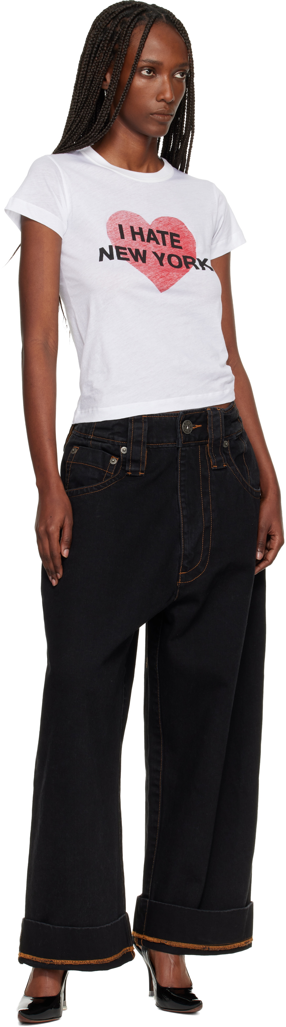 VAQUERA Black Baby Jeans