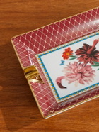 La DoubleJ - Beto Val Birdbloom Painted Porcelain Ashtray