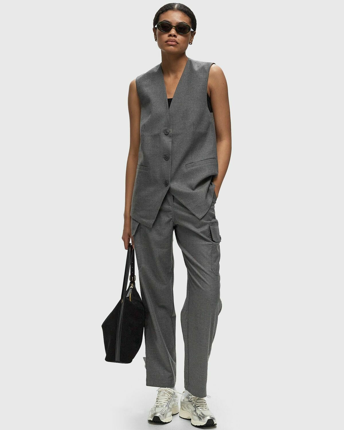Samsøe & Samsøe Saleni Vest 14930 Grey Vests