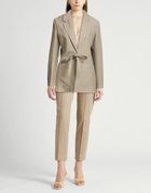 Toteme Womens Blazer in Sage green