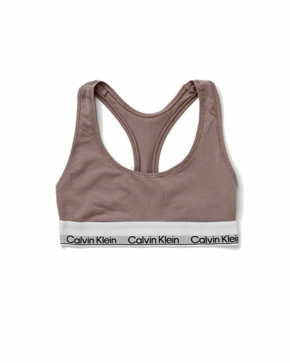 Photo: Calvin Klein Underwear Wmns Unlined Bralette Brown - Womens - (Sports ) Bras