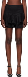 Tach Black Sultana Miniskirt