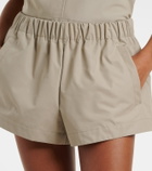 Wardrobe.NYC Clean cotton-blend shorts