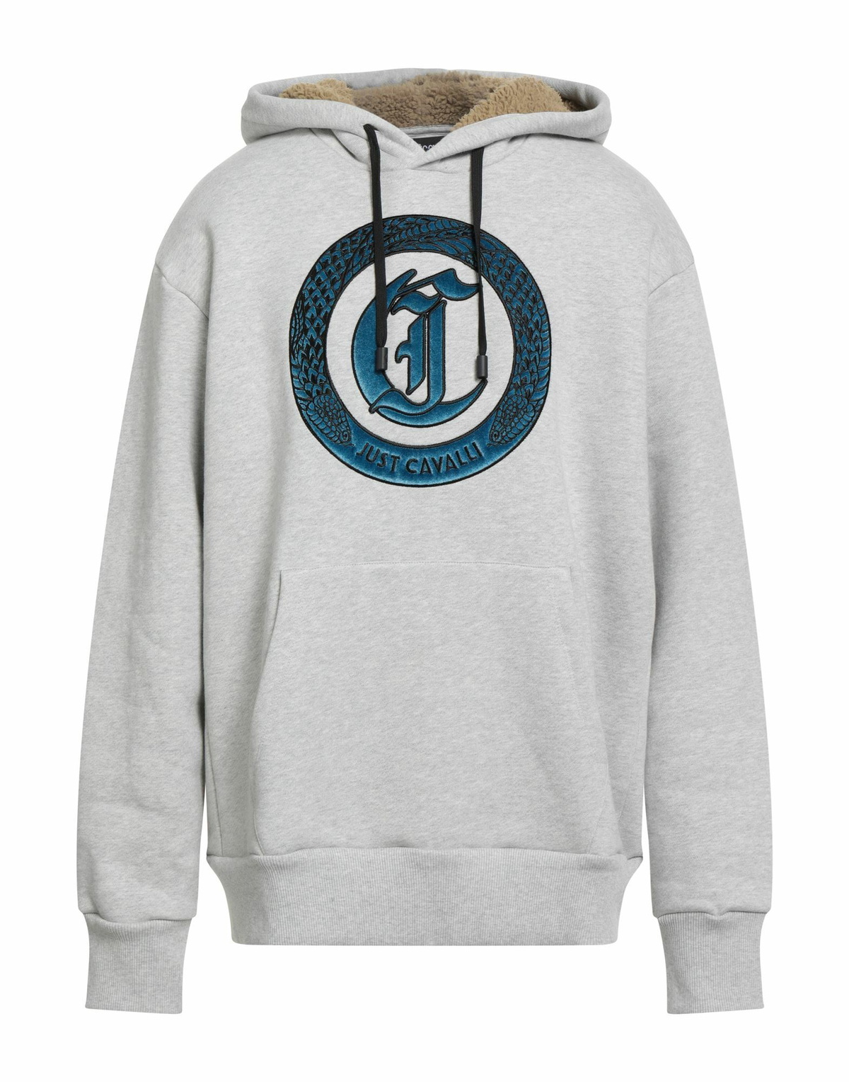 Just Cavalli Mens Sweatshirt Light in Grey