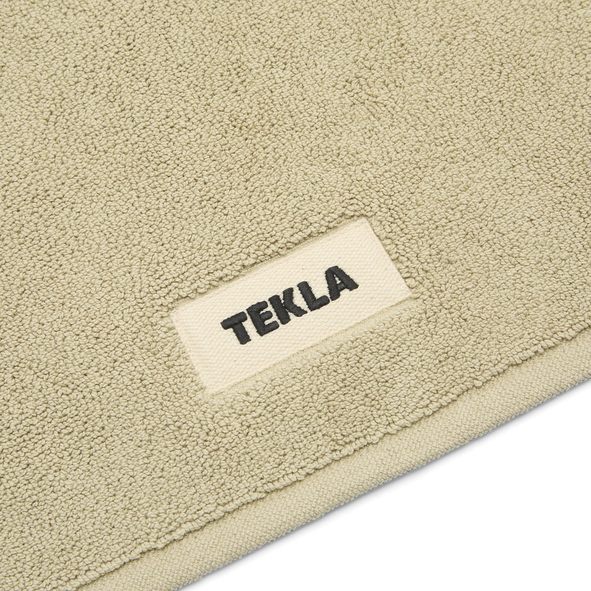 Tekla Fabrics Organic Terry Bath Mat in Pebble 