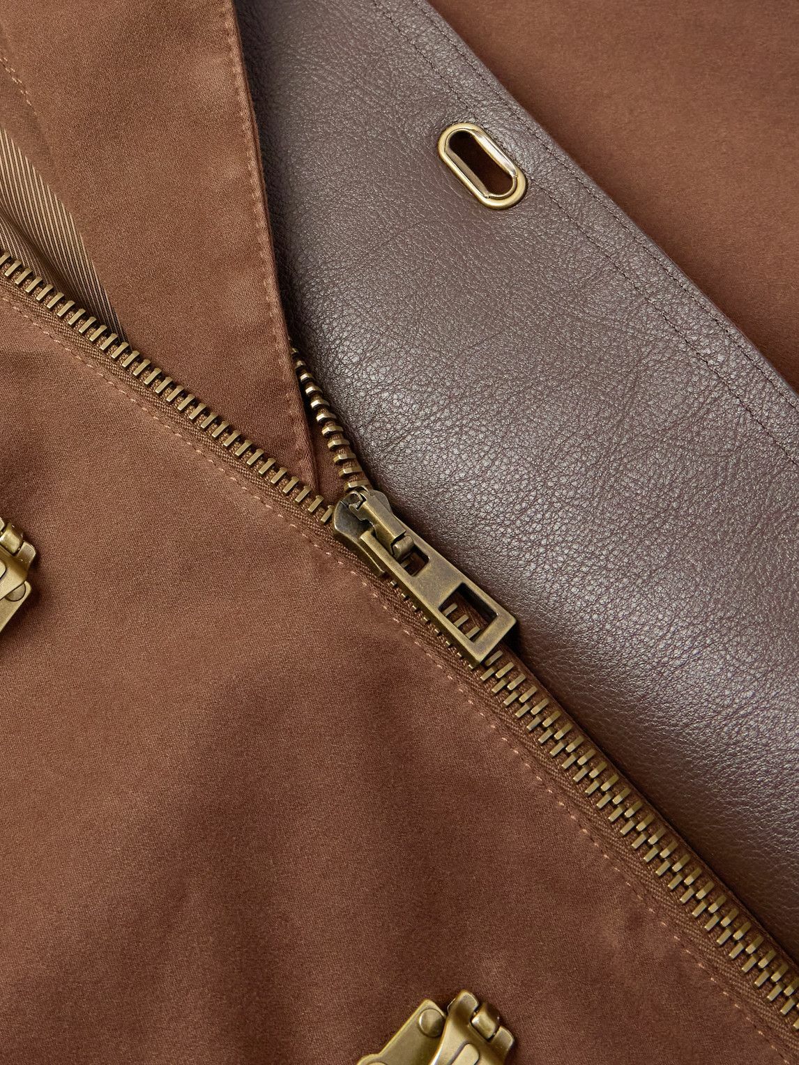 LOEWE - Logo-Appliquéd Cotton-Twill Jacket - Brown