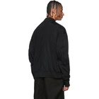 Julius Black Sheer Bomber Jacket