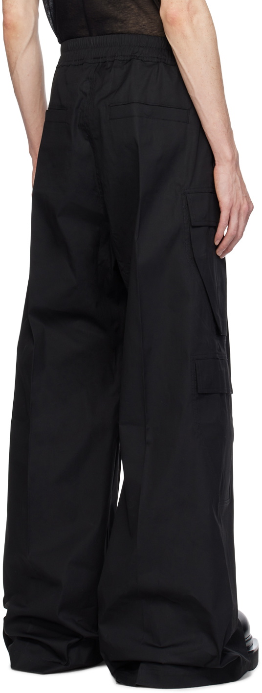 Rick Owens Black Cargobelas Cargo Pants Rick Owens