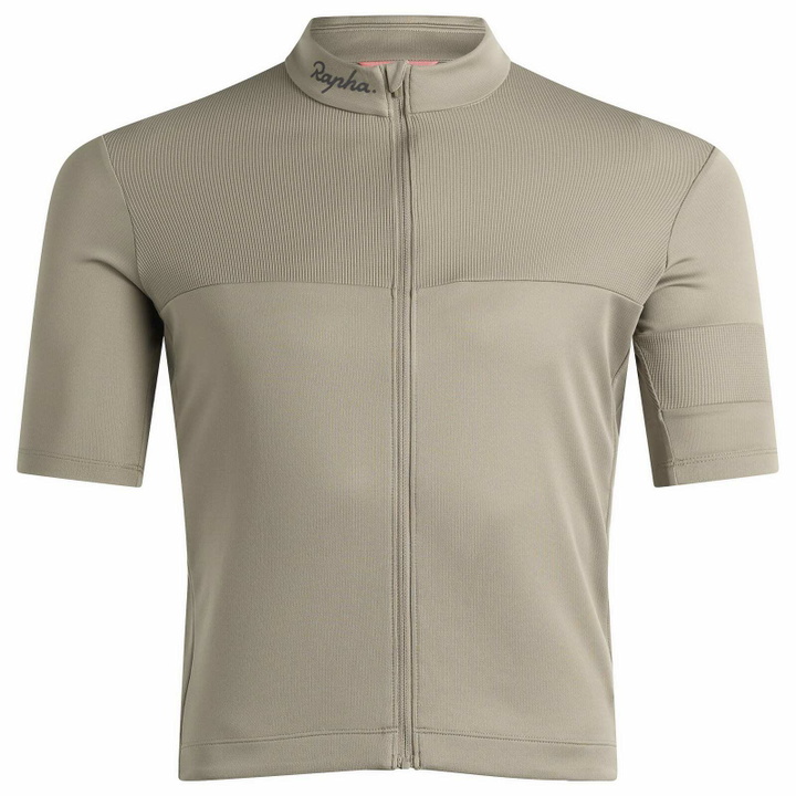 Photo: Rapha Men's Brevet Element Jersey in Khaki/Black