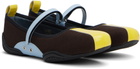 Nicole Saldaña Brown Sophie Ballerina Flats