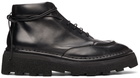 Marsèll Black Dentolone Lace-Up Boots