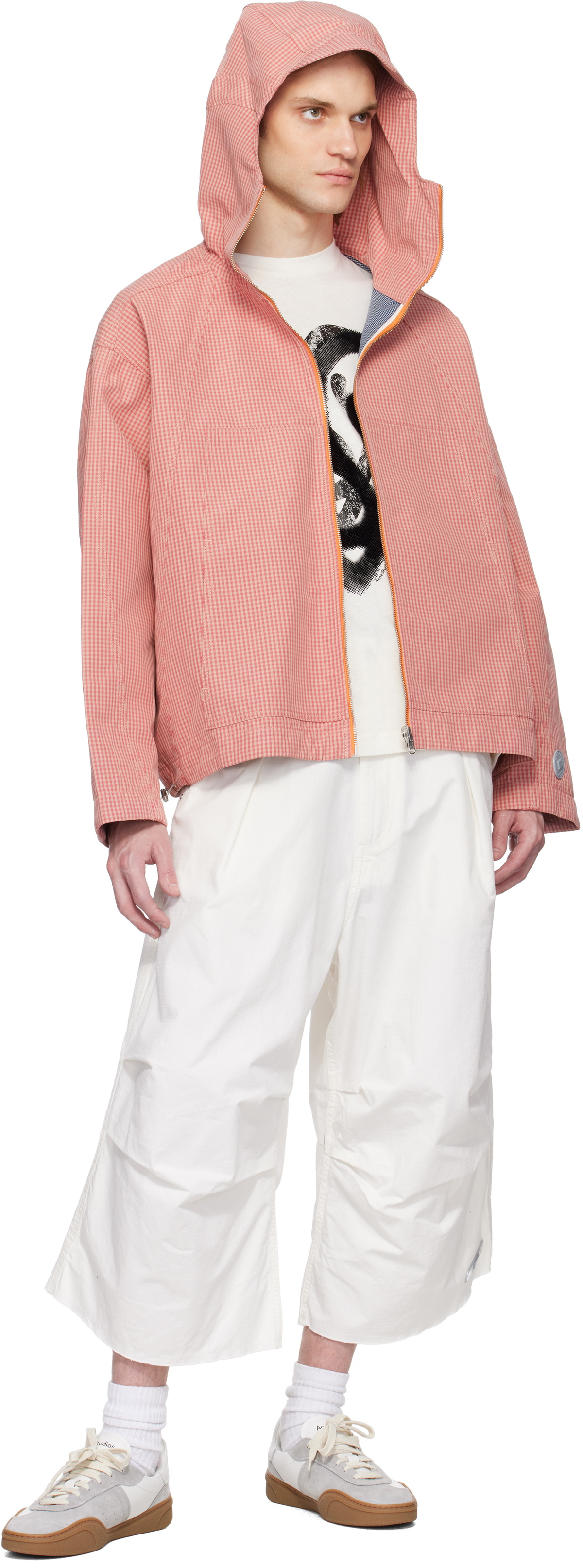 PDF Blue & Pink Low Ride Reversible Jacket