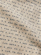 Inis Meáin - Fanach Birdseye Merino Wool and Cashmere-Blend Sweater - White
