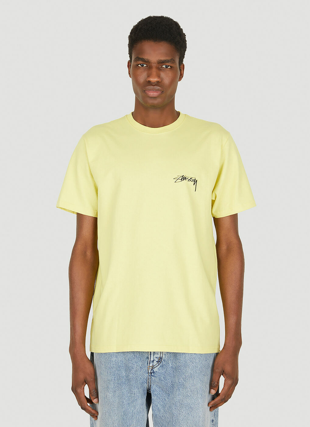 Modern Age T-Shirt in Yellow Stussy