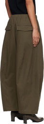 Entire Studios Khaki Loft Trousers