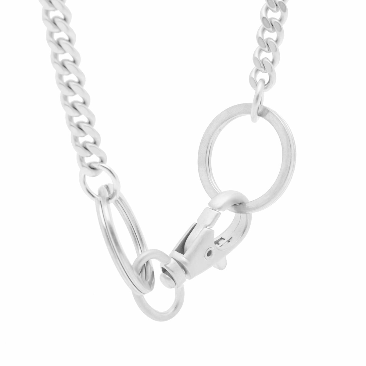 ネックレス・チョーカー MM6 MAISON MARGIELA PALLADIO BURATTATO 3 PENDANTS NECKLACE MM6 Maison Margiela Men's Number Logo Panel Necklace in