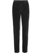 Massimo Alba - Straight-Leg Cotton-Corduroy Trousers - Gray