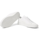 Common Projects - Achilles Premium Textured-Leather Sneakers - White