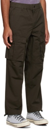 Ksubi Khaki Embroidered Cargo Pants