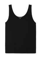 Eileen Fisher Silk-jersey Tank Black