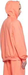 Fear of God ESSENTIALS Pink Raglan Hoodie