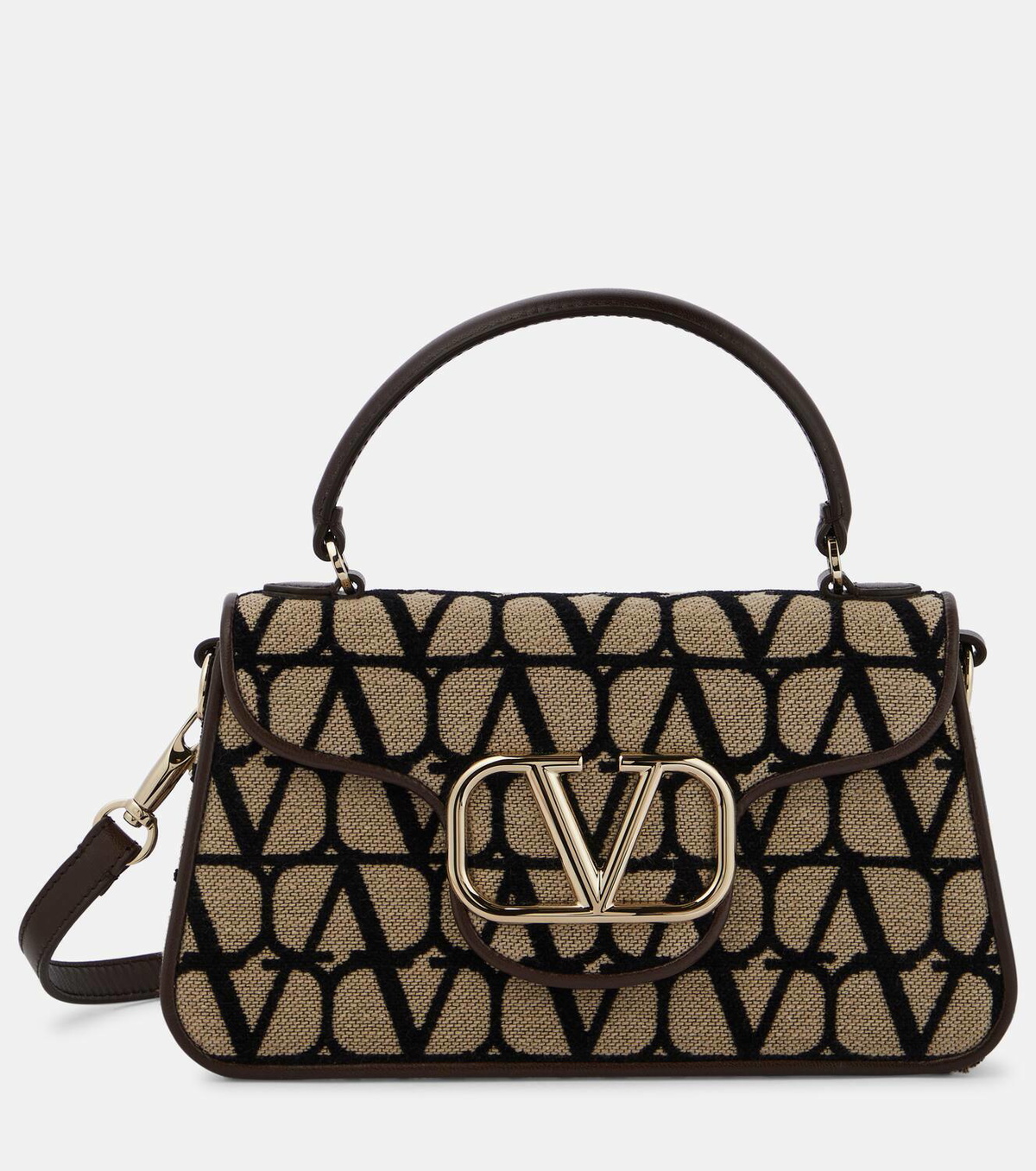 Valentino Garavani Locò Small Toile Iconographe shoulder bag