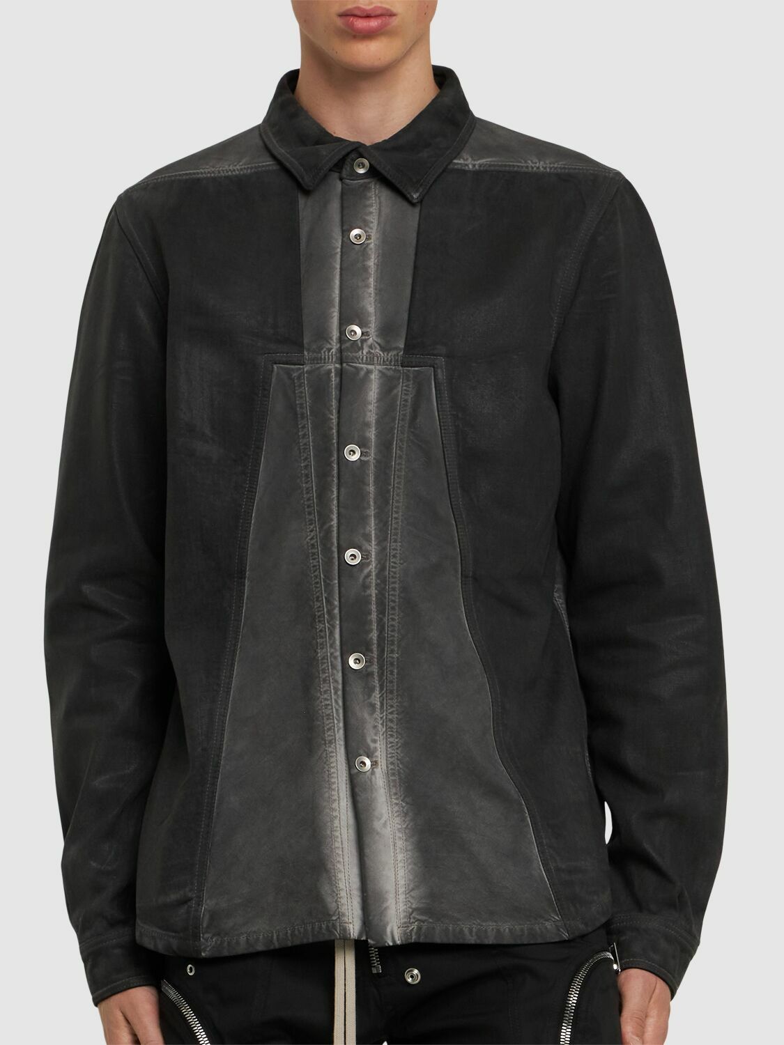 RICK OWENS DRKSHDW Splintered Shirt Rick Owens Drkshdw