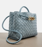 Bottega Veneta Andiamo Small suede top-handle bag