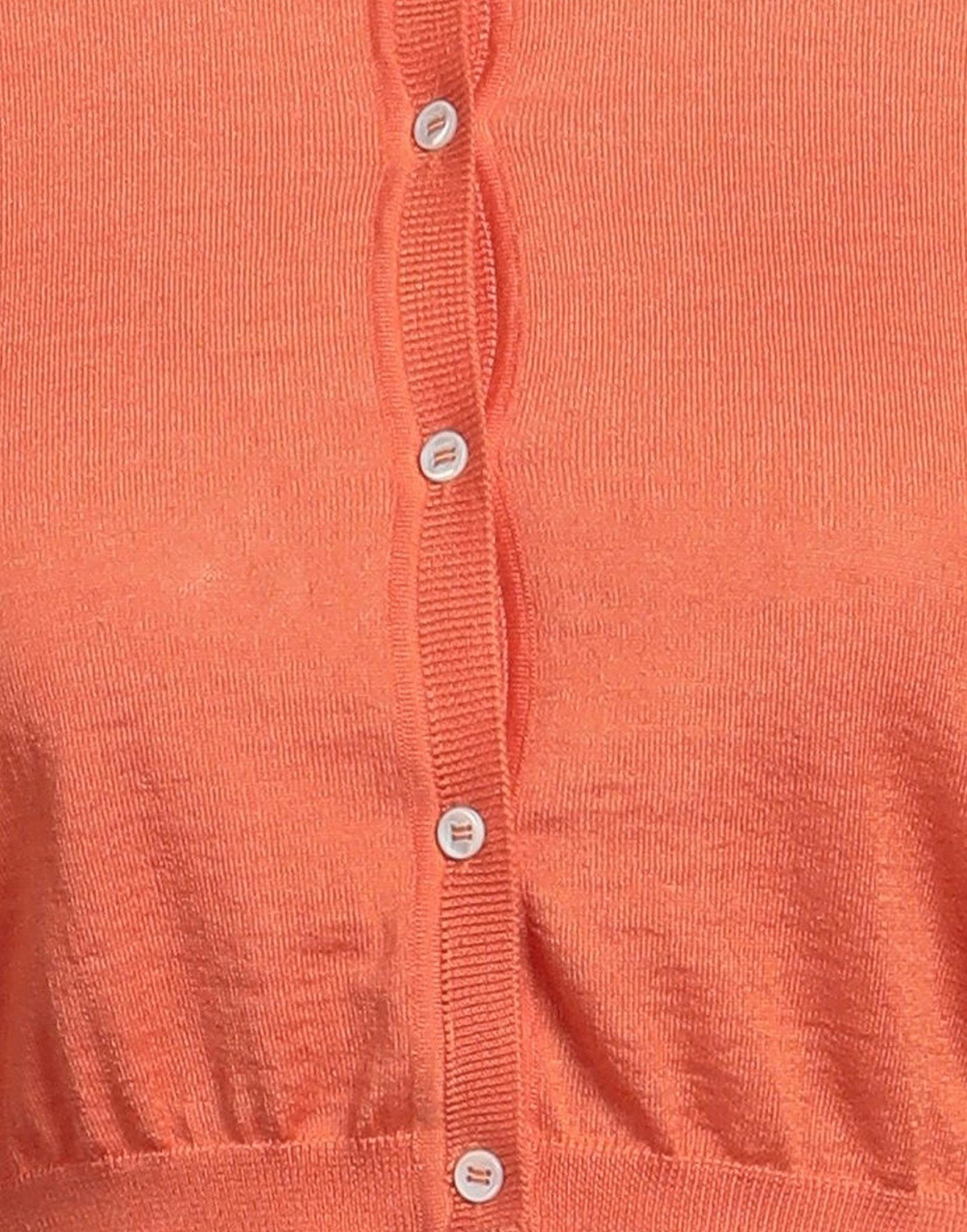 Malo Womens Cardigan in Orange