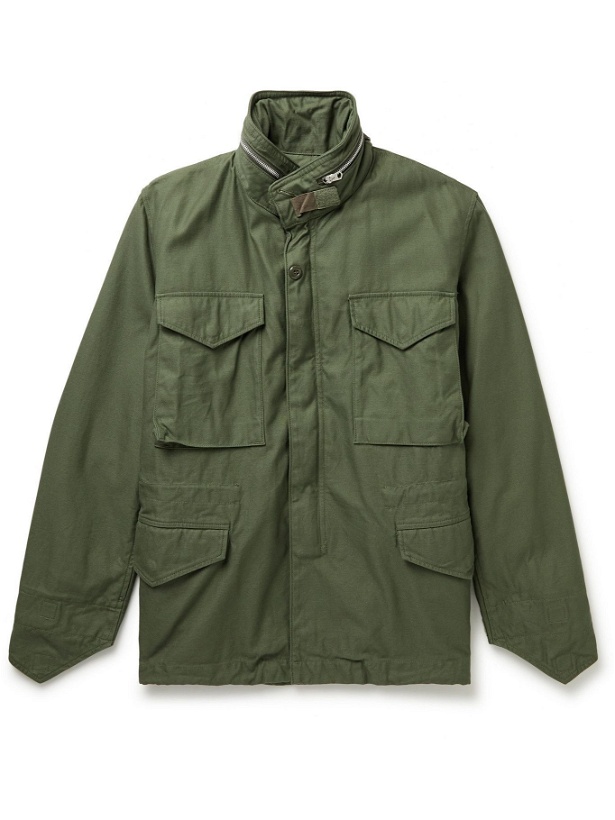 Photo: THE REAL MCCOY'S - M-65 Cotton-Sateen Field Jacket - Green