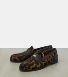 Christian Louboutin Penny Donna leopard-print loafers