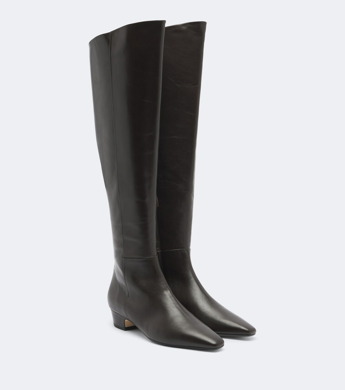 Aeyde Ilaria leather over-the-knee boots
