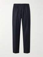 Lardini - Straight-Leg Woven Trousers - Blue