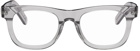 RETROSUPERFUTURE Grey Ciccio Optical Glasses