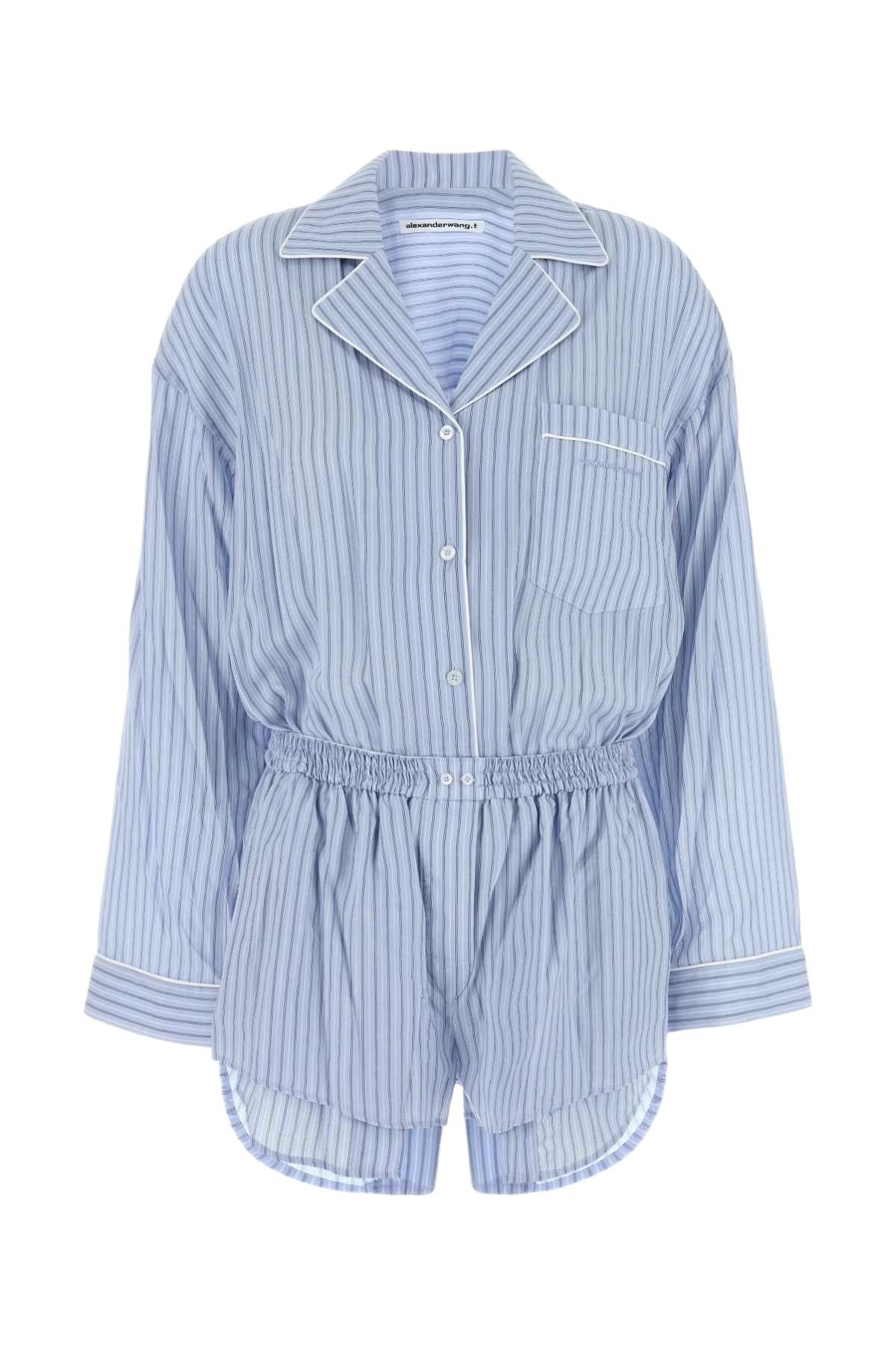 T by Alexander Wang Embroidered Lyocell Jumpsuit